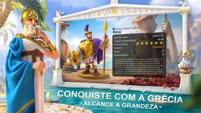 Estandartes aliados reunidos em torno de uma mesa de conselho iluminada por tochas.